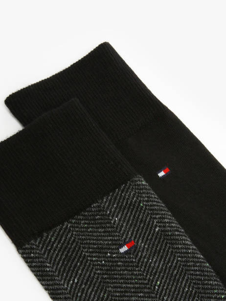 Sokken Tommy hilfiger Zwart socks 71236313 ander zicht 1